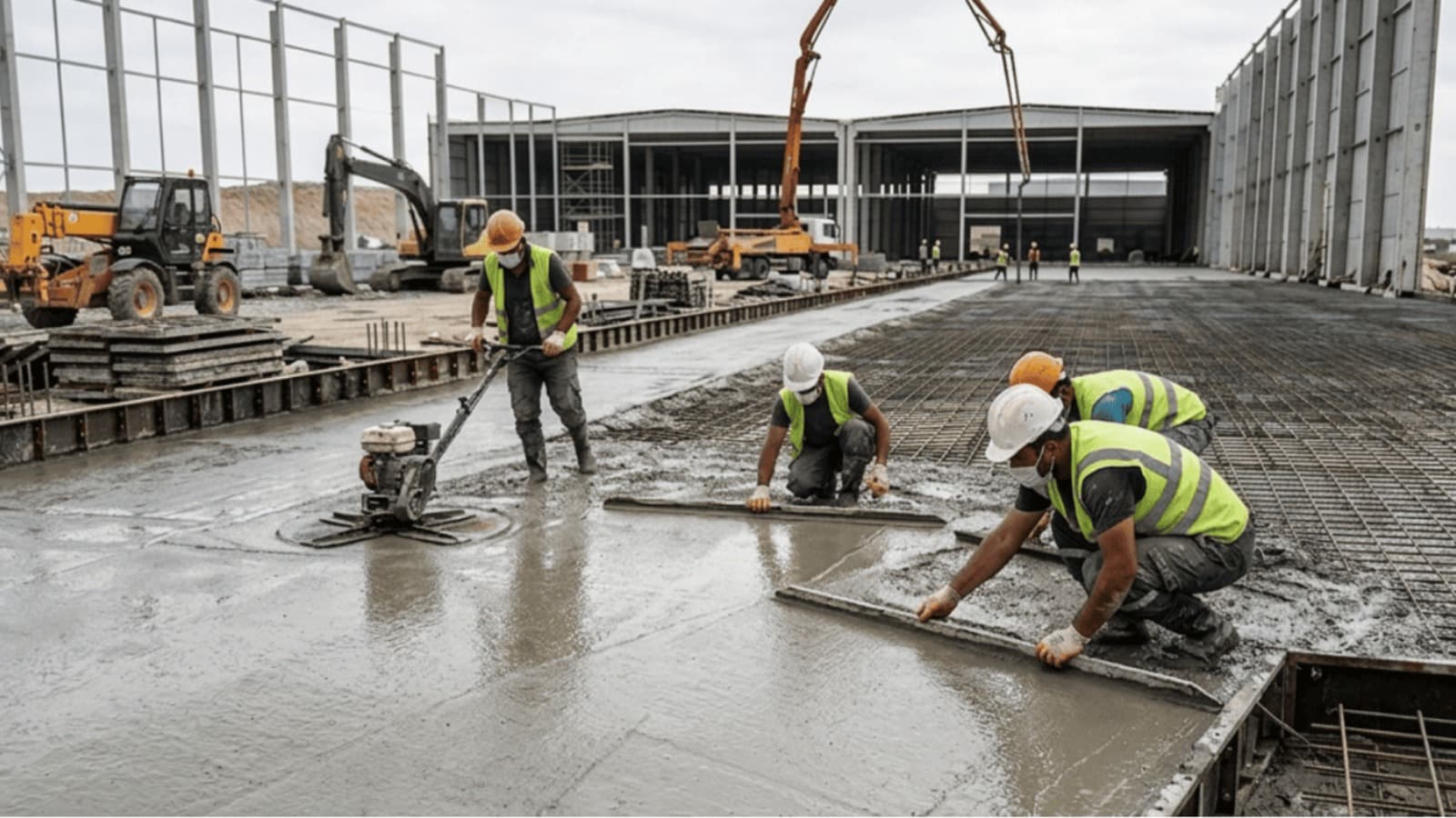 Saha Beton Uygulama Şile